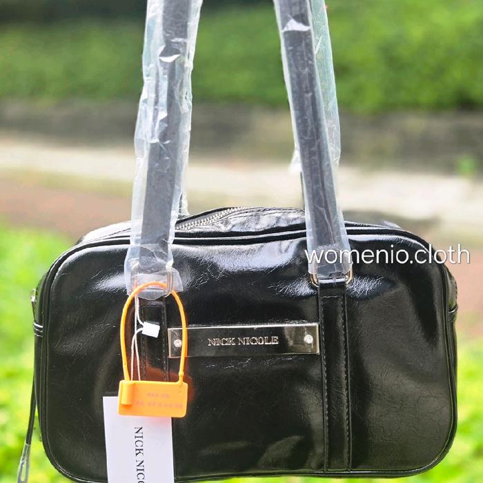 Tas wanita shoulder bag bahan kulit brand Korea Nick Nicole