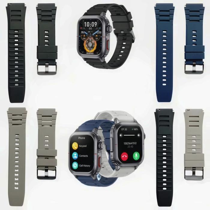 PREMIUM Tali Jam Tangan Digitec Smartwatch Forfit Strap Rubber Digitec Forfit