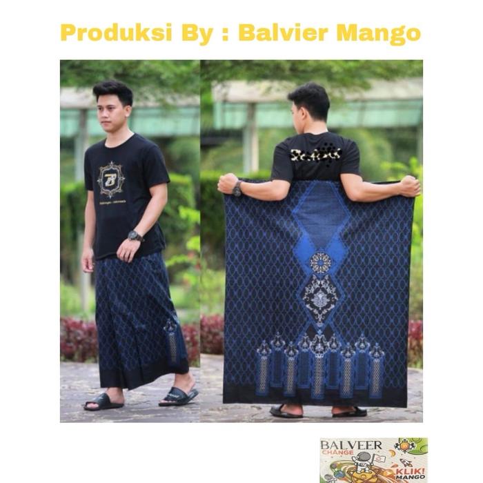 Sarung Sholat pria Mangga Type BAVIER Kuning Muslim