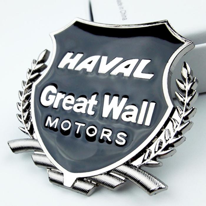 1PC Car 3D Emblem Badge Sticker Auto Accessories For Haval H1 H2 H3