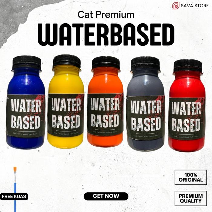 Cat Sepatu Waterbased Cat Sepatu Kanvas Permanen Anti Luntur, Cat Reapaint Pewarna Topi, Kain Canvas
