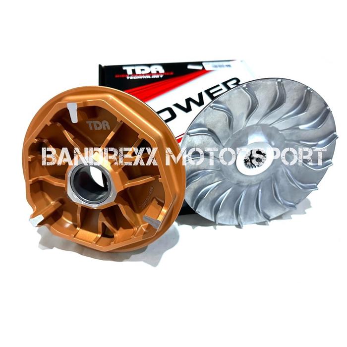 CVT Upgrade Kit TDR Racing Pulley TDR-Ratio TDR-Per CVT TDR-Roller TDR-Ratio TDR For Yamaha Xmax.