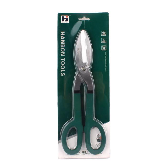 Gunting Seng Plat Stenlis Stainless Seng Besi American Tin Snip 10" inch Hanbon