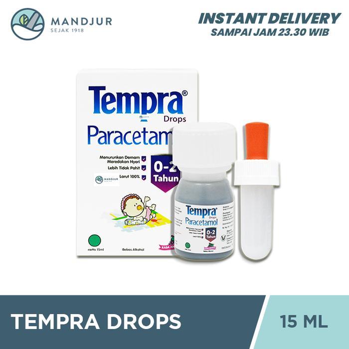 Tempra Drops 15 mL - Pereda Demam dan Nyeri Khusus Bayi 0 - 2 Tahun