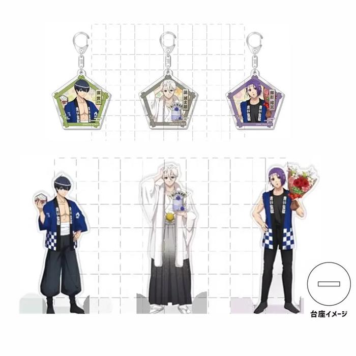 Anime Acrylic Stand Figure Doll Isagi Yoichi Nagi Seishiro Keychain Pendant Keyring for Gift