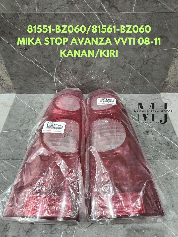 MIKA STOP TOYOTA AVANZA/XENIA VVTI TAHUN 2008 S/D TAHUN 2011 KANAN/KIRI 81551-BZ060-L /81561-BZ060-L