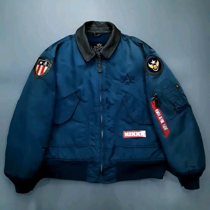 Rare Vintage Alpha Industries CWU45 / P Flight Jacket.   K798