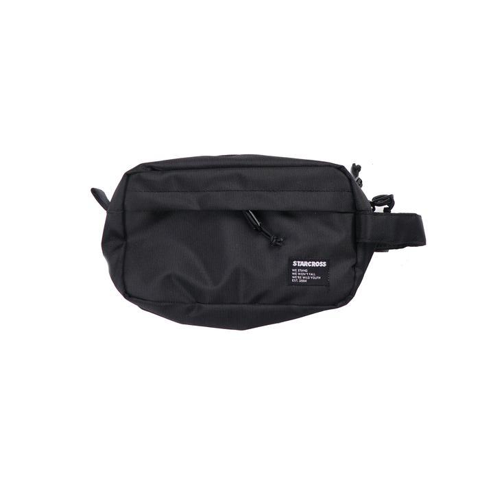PROMO!! STARCROSS Pouch Bag - SPC 12 - Black pouch STOK TERBATAS!!