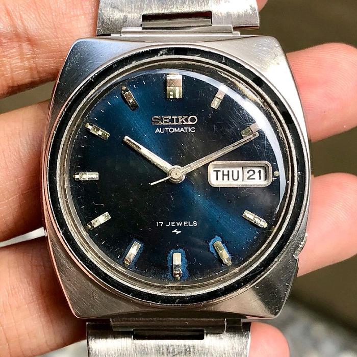 Seiko 5 Automatic 6309-8120 Blue Dial