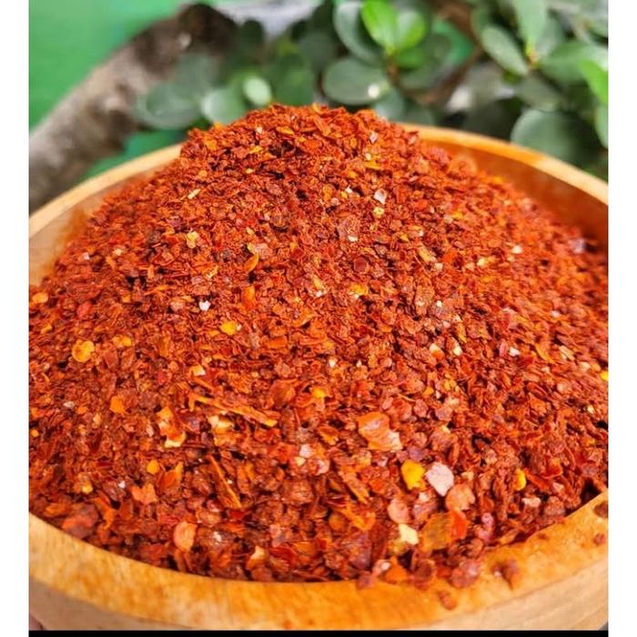 Bubuk Cabe Rawit Kering / Serbuk Cabai Kering Alami / Natural Dried Cayenne Pepper Powder
