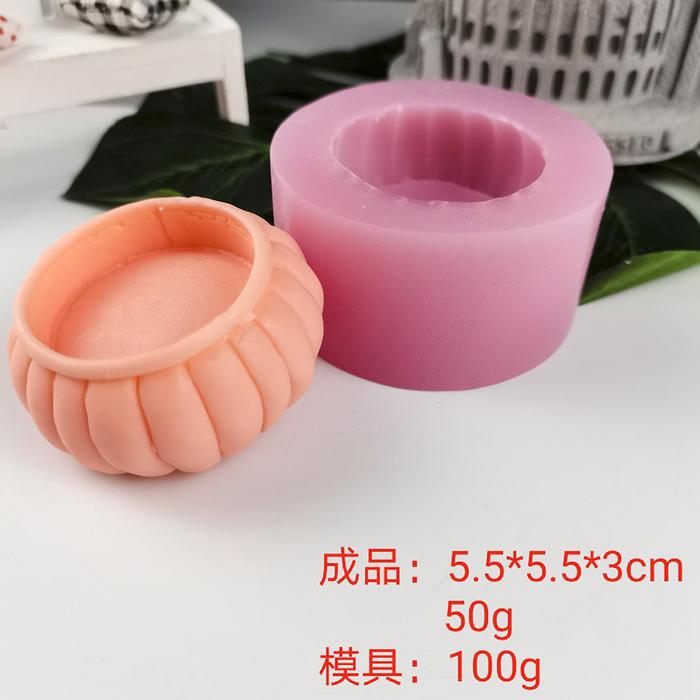 PRZY Flower Base Soap Molds Mould Silicone Base Soap Molds Fondant