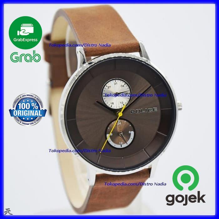 Jam Tangan Police Pria Original / Jam Cowok Model P14922Js-03 Original