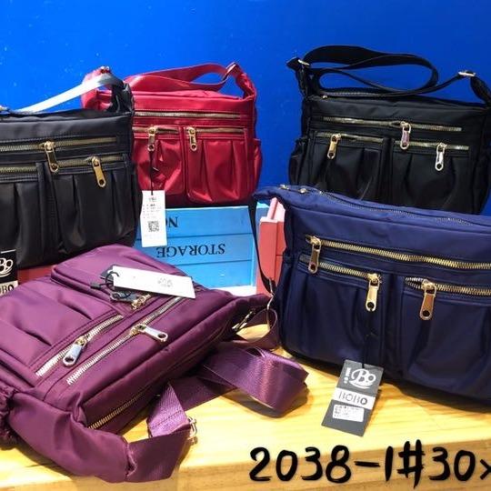 Tas Wanita Import Jinjing dan Selempang BOBO BB2038 2038 Bahan Parasut Kualitas Super High Quality B