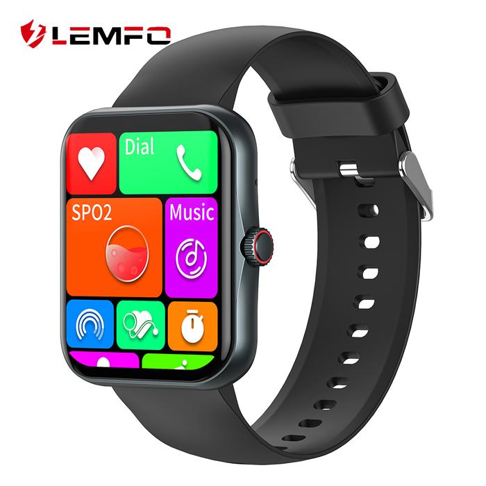 LEMFO Smart Watch 2023 Bluetooth Call Smartwatch Men Women DIY Watch