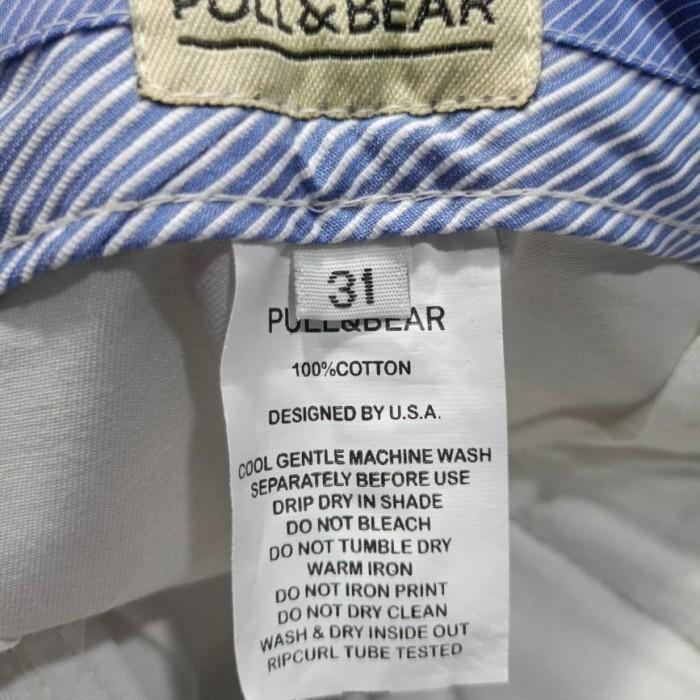 Celana Chinos Panjang Pria Slimfit Original Pull & Bear