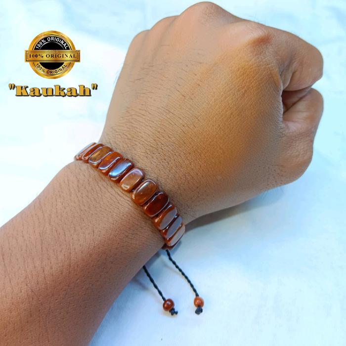 Gelang Kaokah Kokka Asli Model Papan Susun - Bracelets Elegan Dewasa wapak gelang tangan