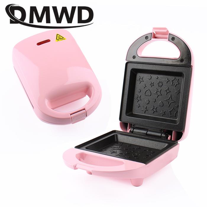 Bread Sandwich Maker Mini Light Food Waffle Muffin Breakfast Machine Egg Omelette Pan Pressure Toast