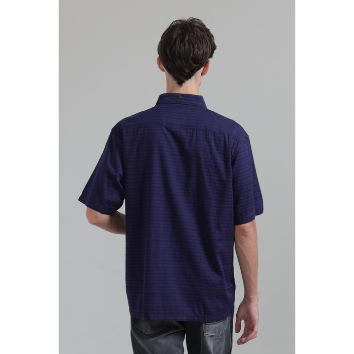 Emba Denim - Stano Kemeja Pria Relaxed Fit Baju Katun Kain Kancing Basic