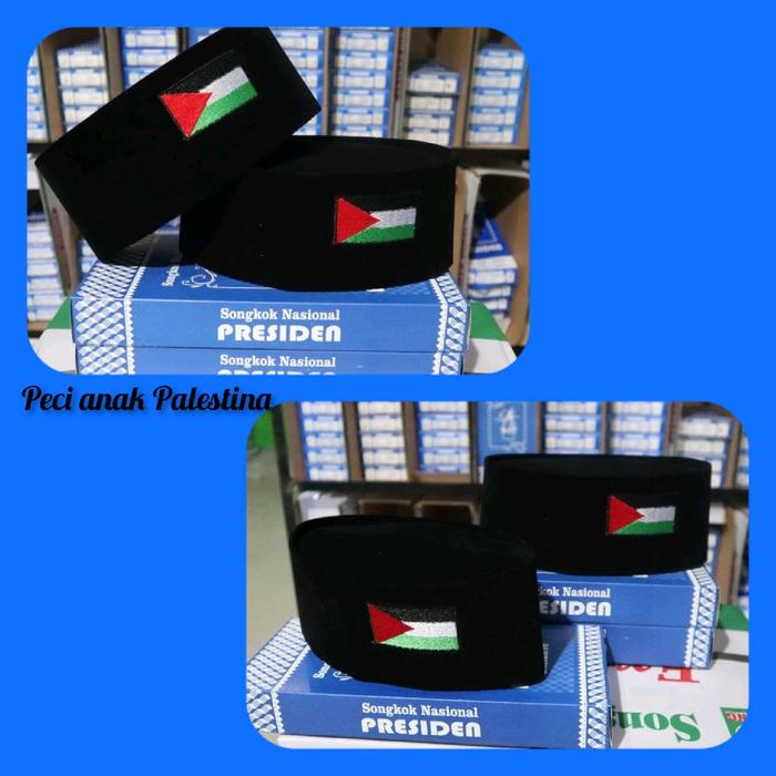 Peci Bendera Palestina/Songkok Anak Bendera Palestina