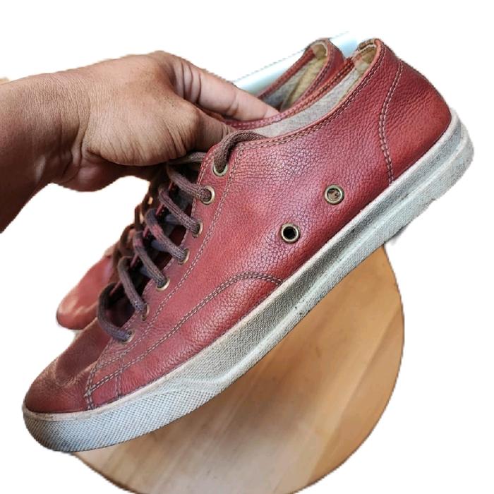 Sneaker Leather Democrata size 41 made in Brazil