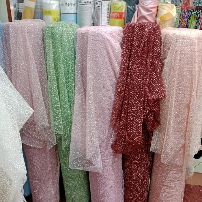 BAHAN KAIN TILE SNOW GLITER TILE SALJU GLITER
