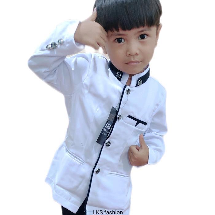 Exclusive Sale Koko Anak Atau Jasko Anak Polos Setelan ,Simple Nyaman Juga Elegant Baju Muslim Pria 