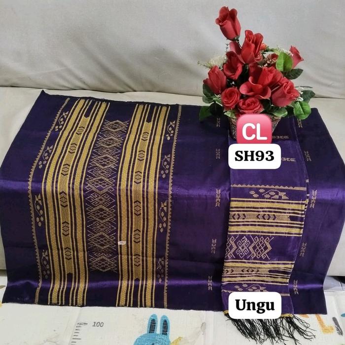 Songket Sutra Hongkong Tenun Siantar