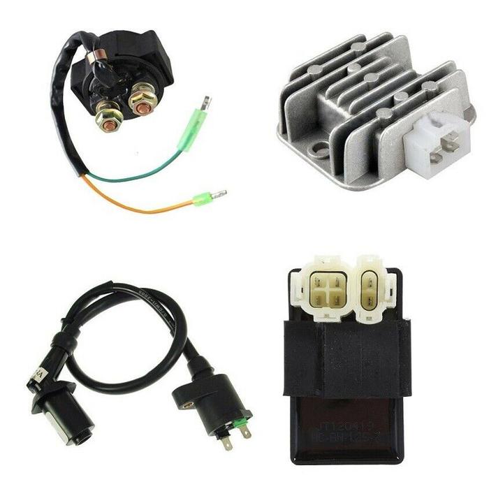 New CDI Ignition Coil Voltage Regulator Kit For GY6 Scooter Moped