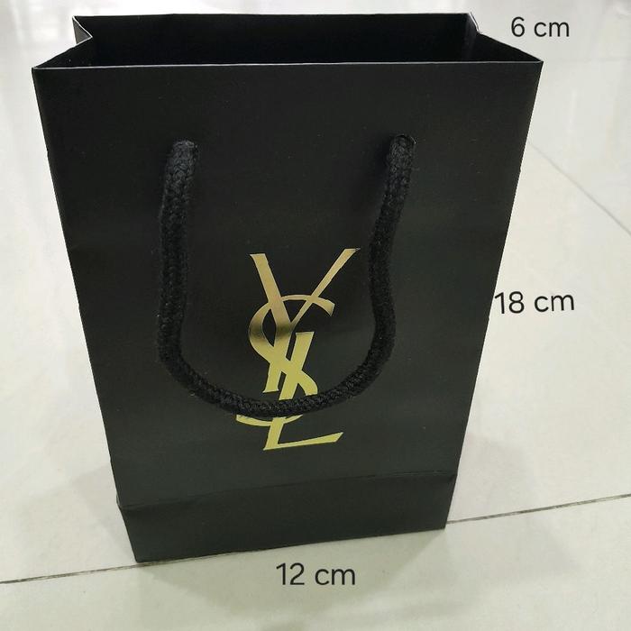 paperbag saint laurent /original small, paper bag gift
