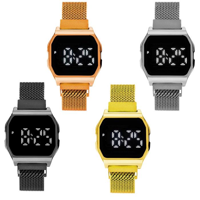 IMPORT LED WATCH WATERPROOF TOUCH SQUARE FASHION TOUCH ELECTRONIC WATCH
