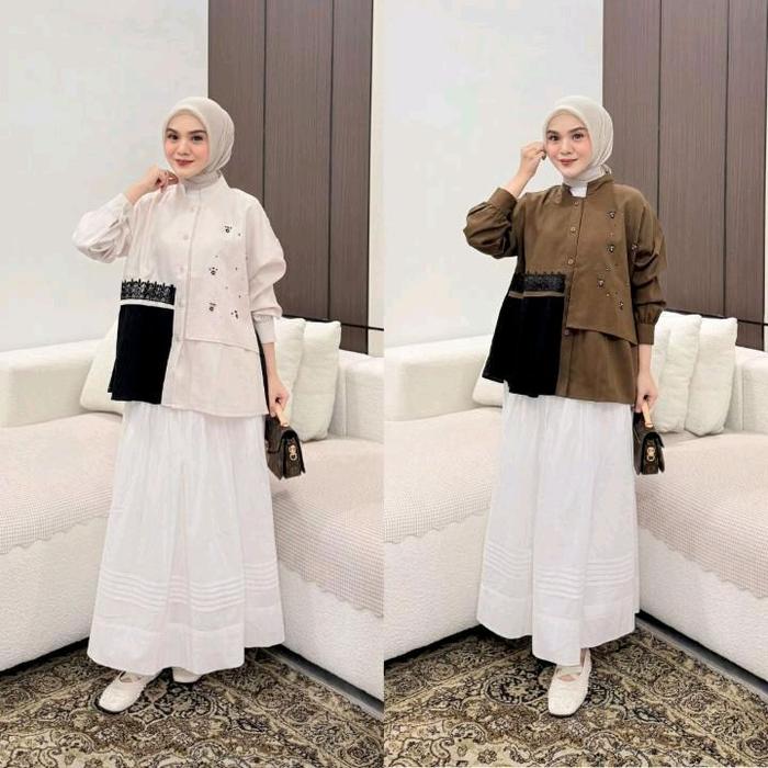 LAFIYAH PLEATS TOP PREMIUM