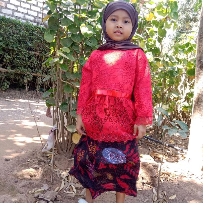(MARLENA) baju anak dan dewasa adat Marlena