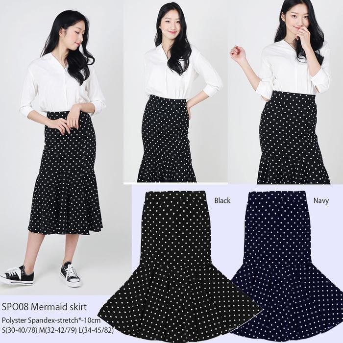Promo SPAO 08 Mermaid Skirt Bawahan Rok Wanita Branded COD