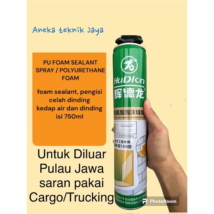 Pufoam / Pu foam Sealant 750ML SprayBusa / Polyurethane Foam 750 ML