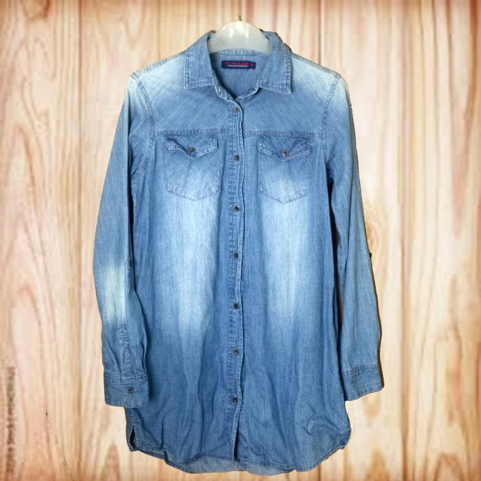 Kemeja Jeans Wanita D-Pulse Size XS Import (00018)