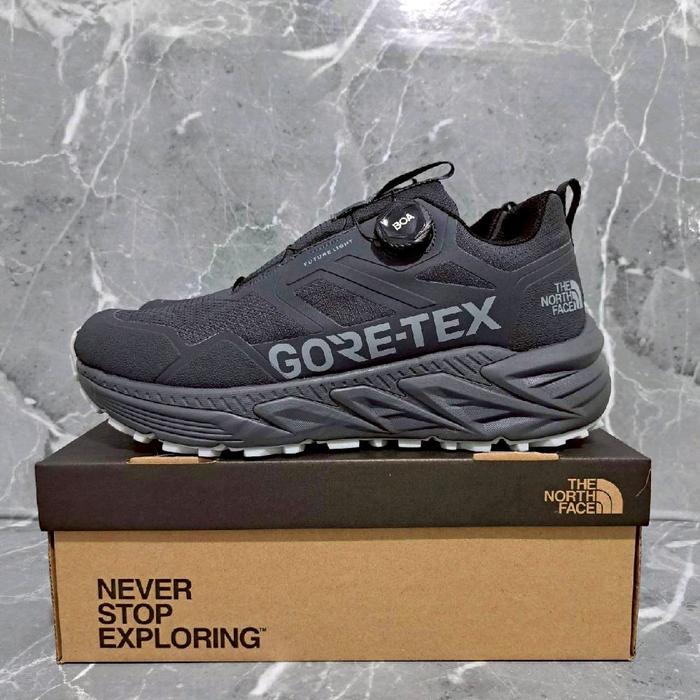 Sepatu THe North Face GTX Boa black Grey Original Guarantee