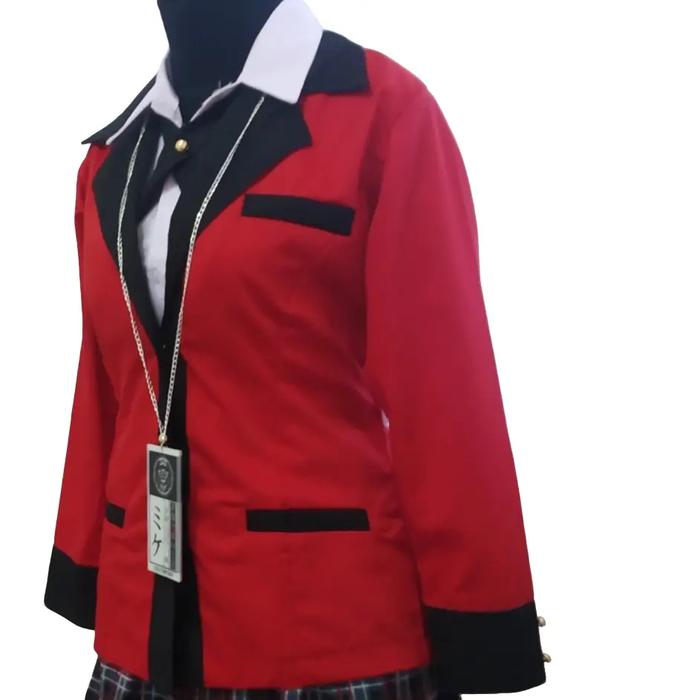 Blazer Cosplay Jabami Yumeko Kakegurui Anime