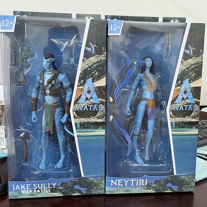 Avatar Jake Sully Neytiri Avatar Figure Colonel Miles Quaritch Movie Role Avatar Collectible Action 