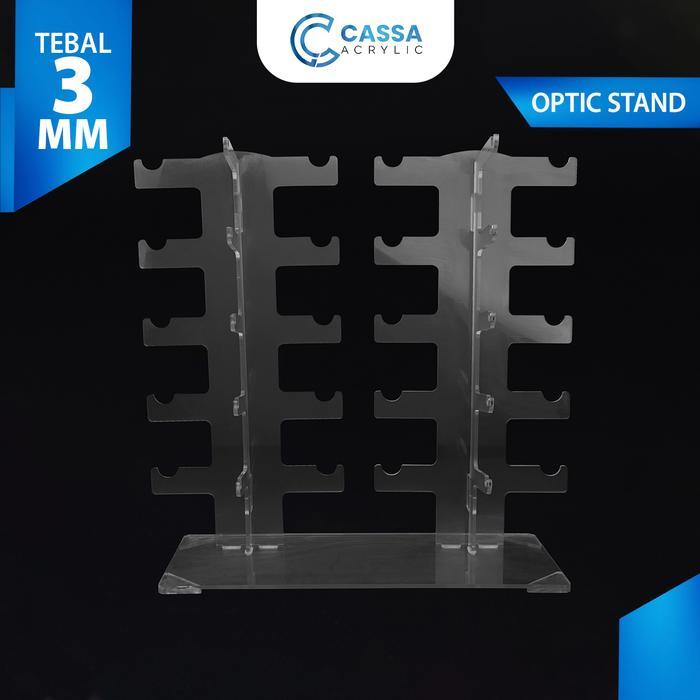 RAK DISPLAY KACAMATA AKRILIK / DISPLAY PAJANGAN KACAMATA