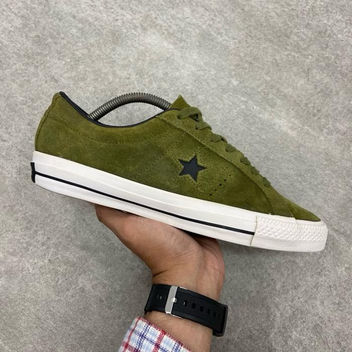 [Size 42] Converse One Star Skateboarding Japan Suede Low Imperial Green 2015 (149868C) Second Origi
