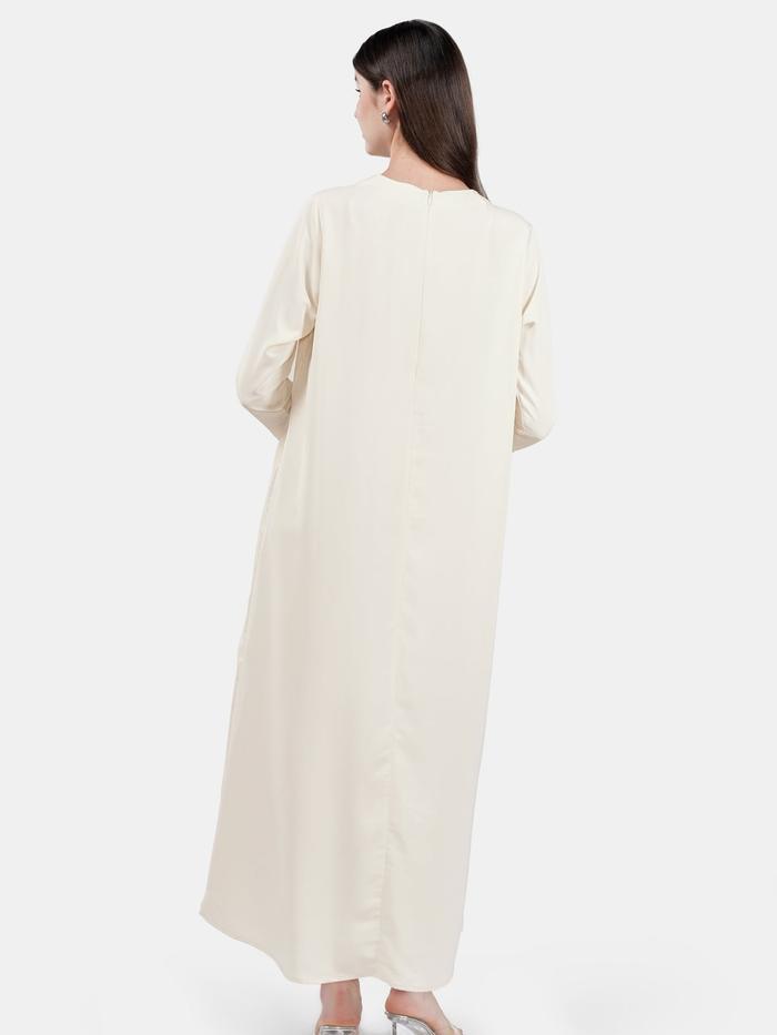 Benang Jarum Ack Label - Basic Maxi Dress - Sweet Corn