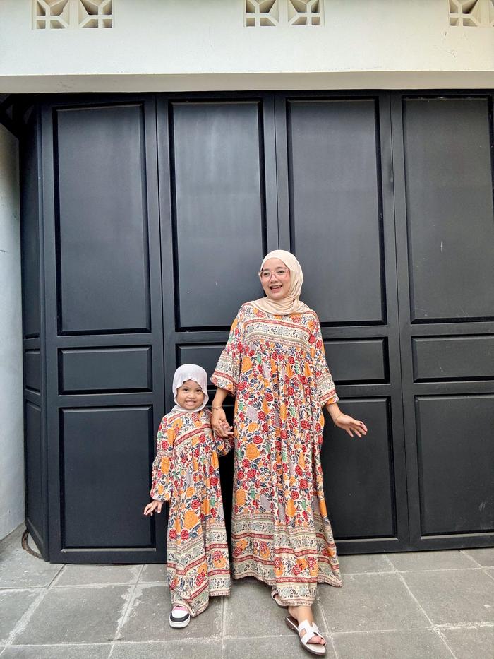 MIDI DAILY ARUMI - midi dress hijab