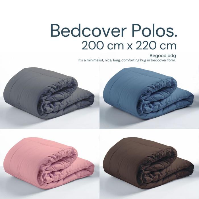 Selimut Bedcover 200x220 160x220 120x200 Bed Cover Saja Polos Aesthetic