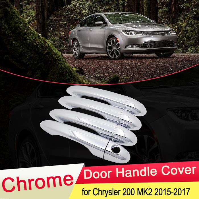 for Chrysler 200 200C MK2 2015 2016 2017 Luxurious Chrome Door Handle