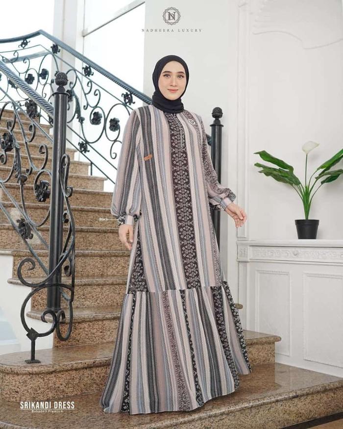 Nadheera gamis terbaru srikandi series