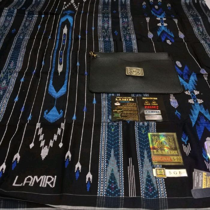 SARUNG LAMIRI BENANG DOBLE 420 TIPE SGE SGI SGC JAHITAN TENGAH SUTRA OR1GINAL PABRIK LENGKAP TAS