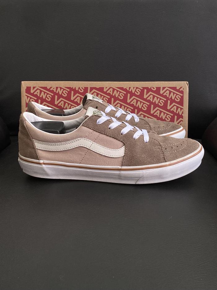 Vans Sk8 Low "Twill Wallnut" Second With Box
