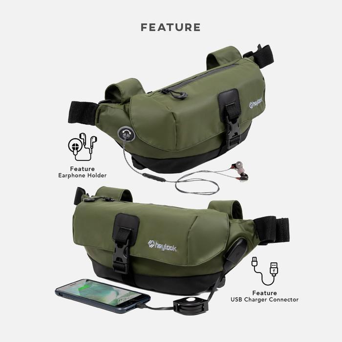 Tas Selempang Sepeda Tas Sepeda Lipat Gunung MTB Waistbag Sepeda Seli