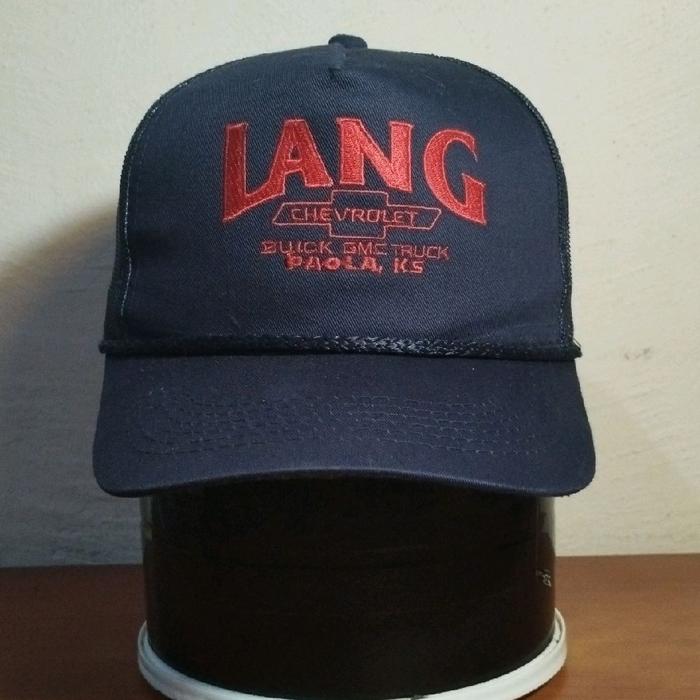 Topi Trucker Ropehat LANG Chevrolet