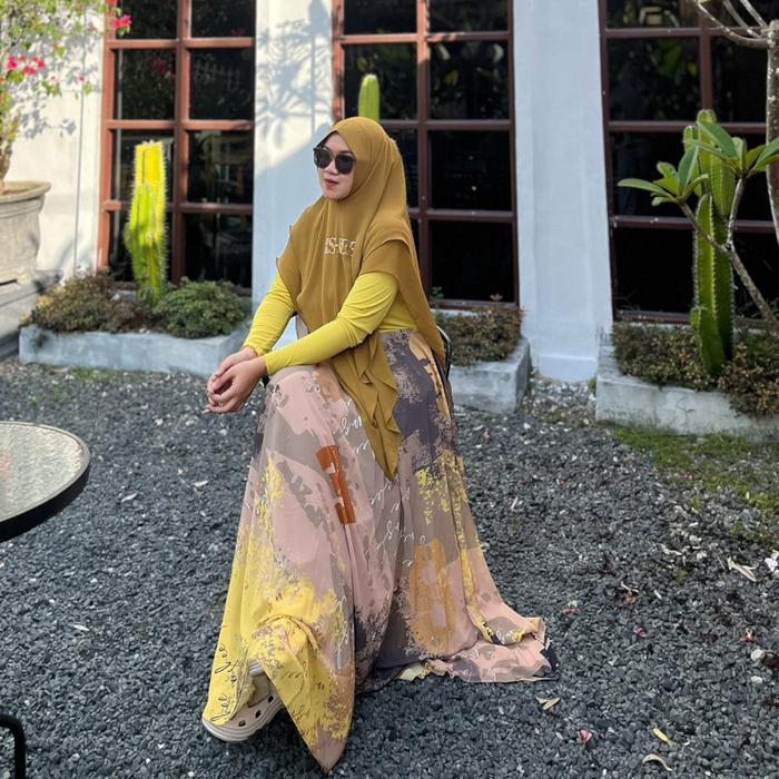Mshee Ayudewi Dress Ceruty Printing